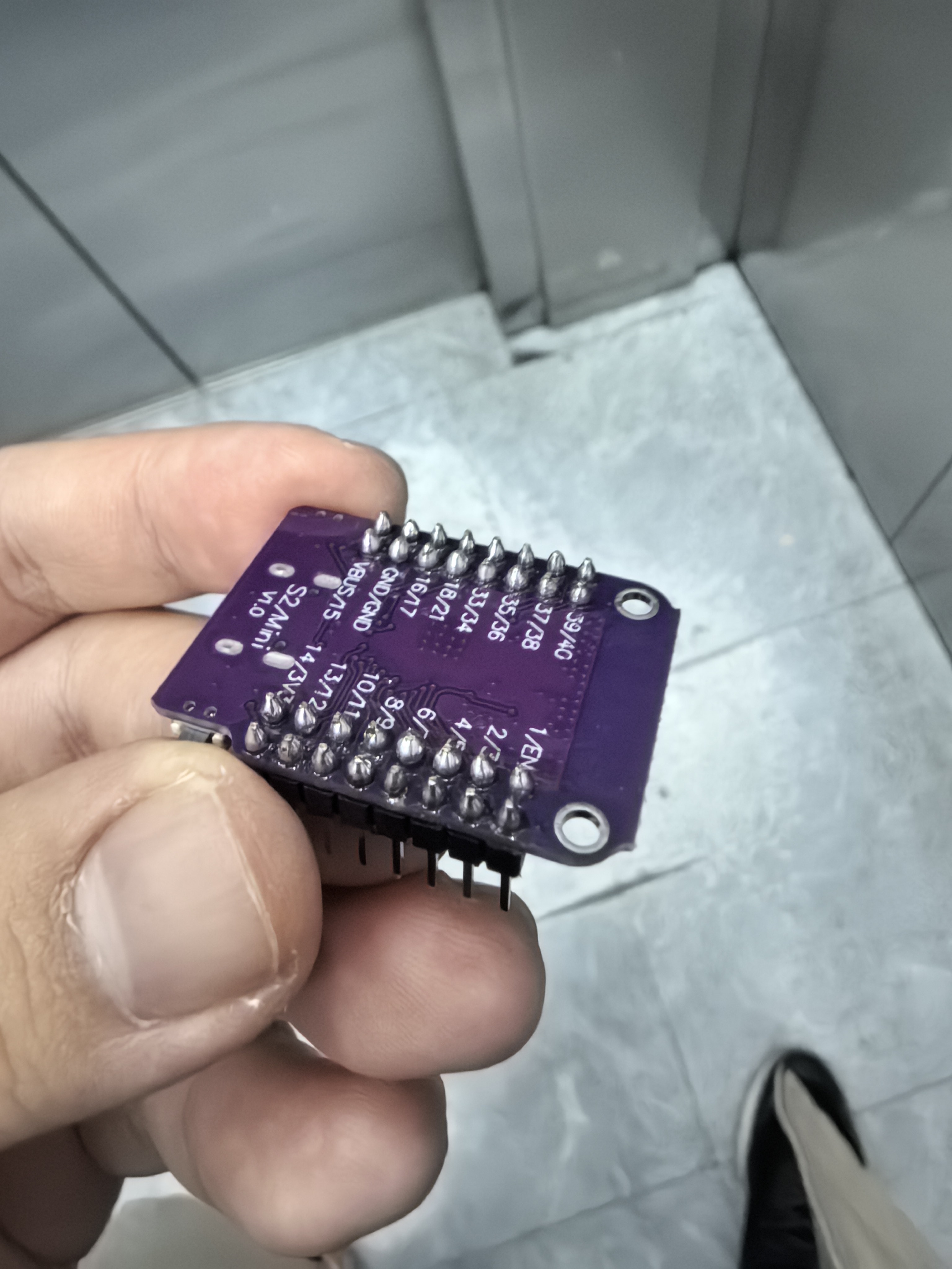 ESP32焊接成品